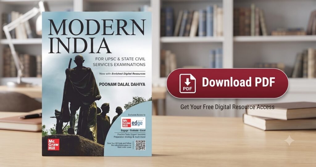 Modern India by Poonam Dalal Dahiya Book Pdf 2026 Download